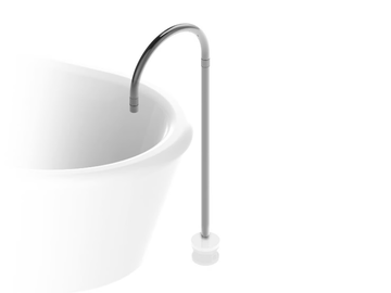 SIRIUS - Floor standing bathtub tap by RUBINETTERIE STELLA - view 2